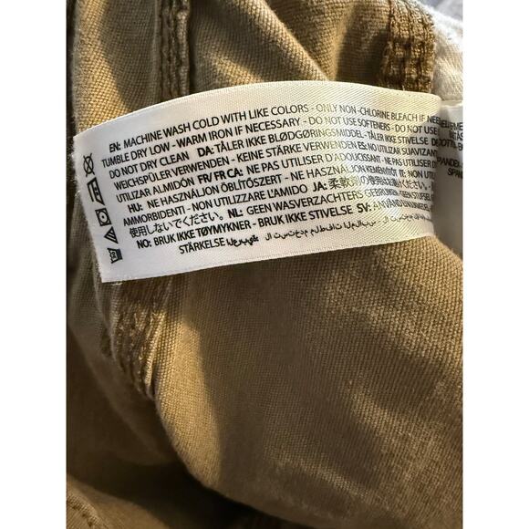 Ariat Rebar M4 Relaxed Straight Tan Carpenter Work Pants - Size 42/30 - Picture 7 of 12